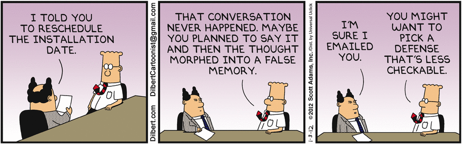 Dilbert Cartoon